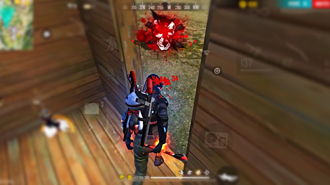White FF Full Gameplay + HUD 🥶