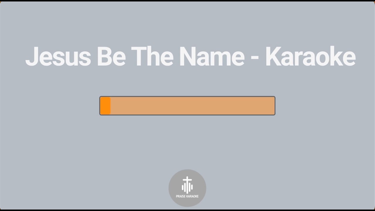 Jesus Be The Name (Karaoke Version) | Elevation Worship