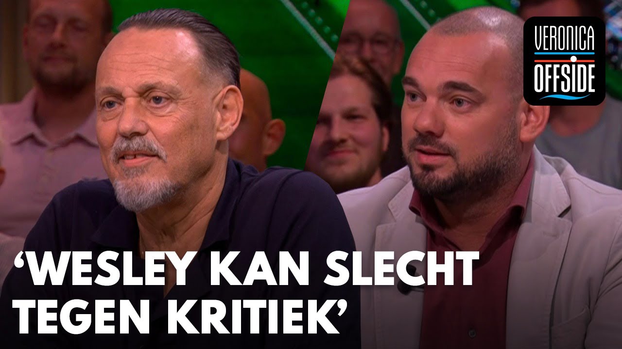 Hugo Borst ziet Wesley Sneijder reageren op zijn column: 'Hij kan slecht tegen kritiek'