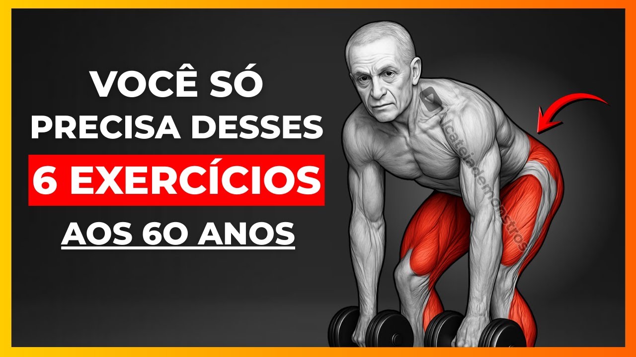6 EXERCÍCIOS QUE TODO HOMEM COM 60 ANOS DEVERIA FAZER NA ACADEMIA
