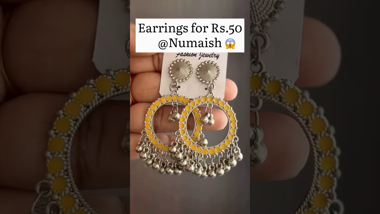 Best affordable earrings at Numaish #numaishnewvlog #exhibitioninhyderabad2025 #telanganavlog2025