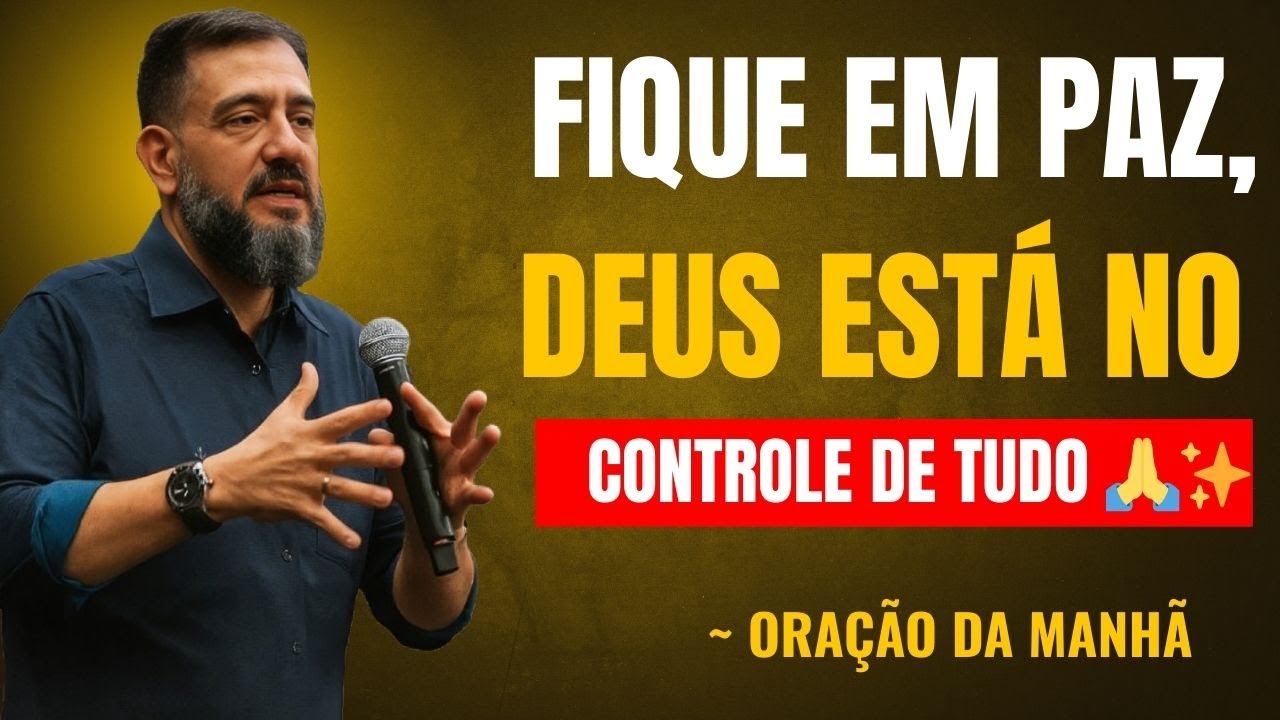 Fique em Paz — Deus Está no Controle de Tudo!Luciano Subirá |