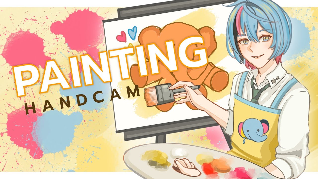 PAINTING HANDCAM + Old Art Showcase 【NIJISANJI EN | Kyo Kaneko】