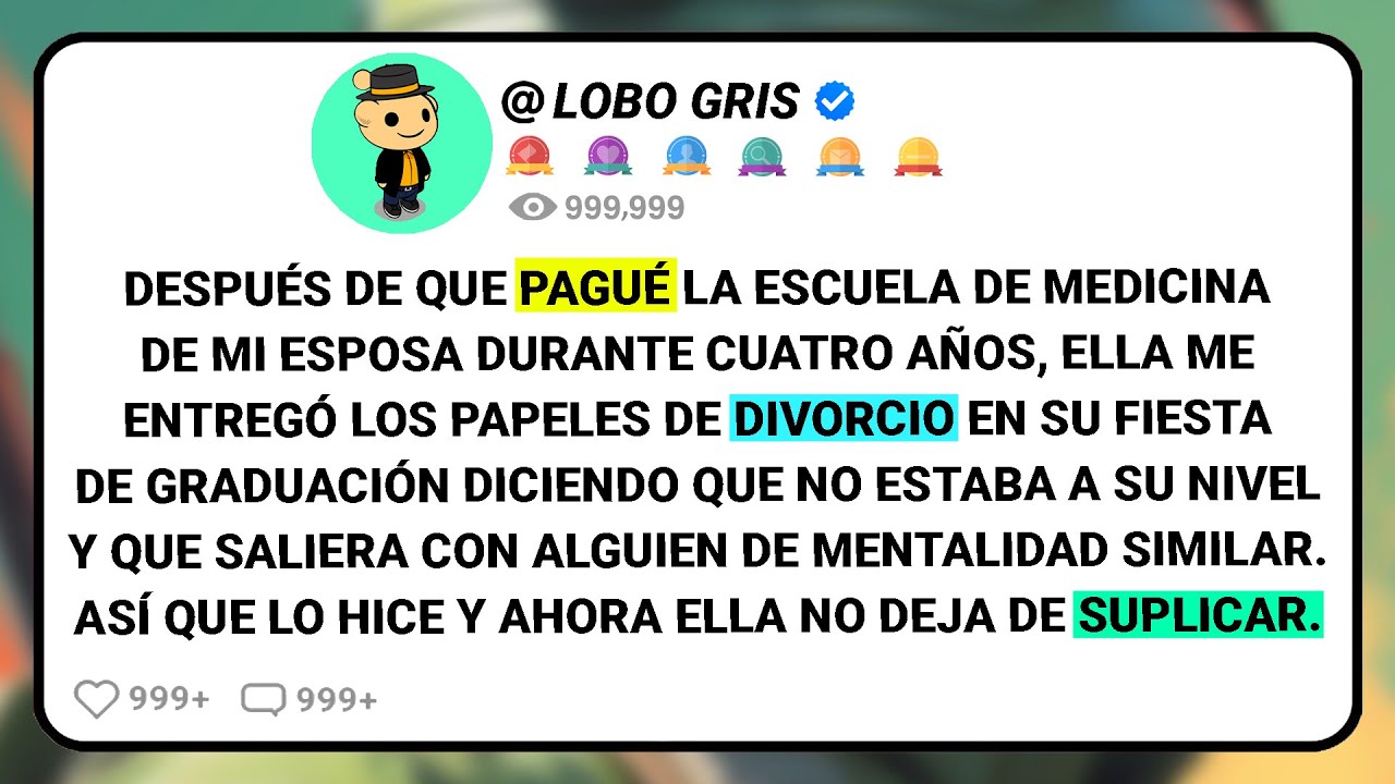 Después De Que Pagué La Escuela De Medicina De Mi Esposa Durante Cuatro Años, Ella Me Entregó Los...