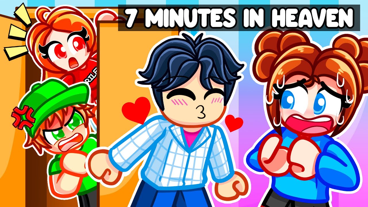7 MINUTES IN HEAVEN With SAJA BOYS In Roblox Snapchat!