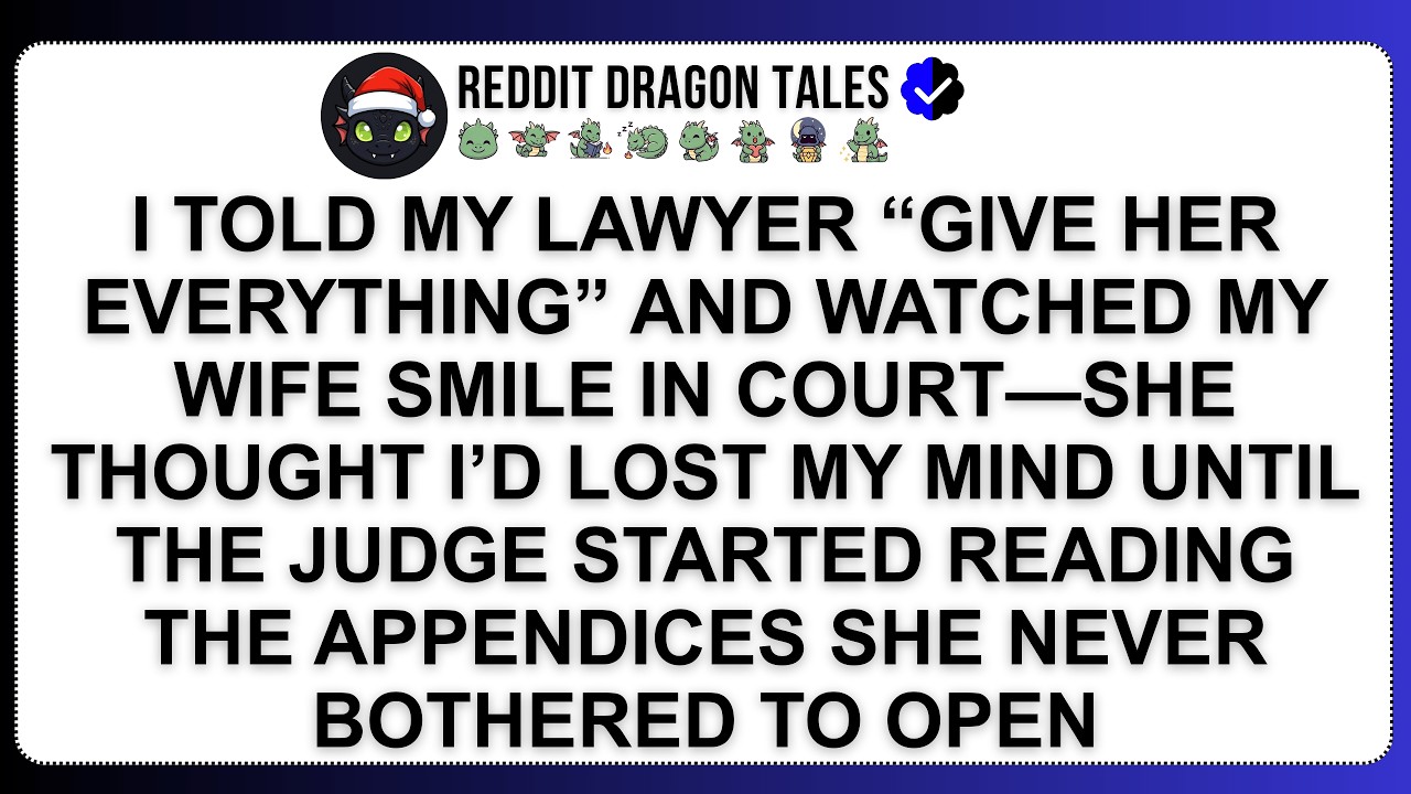 I TOLD MY LAWYER “GIVE HER EVERYTHING” AND WATCHED MY WIFE SMILE IN COURT—SHE THOUGHT I’D LOST M