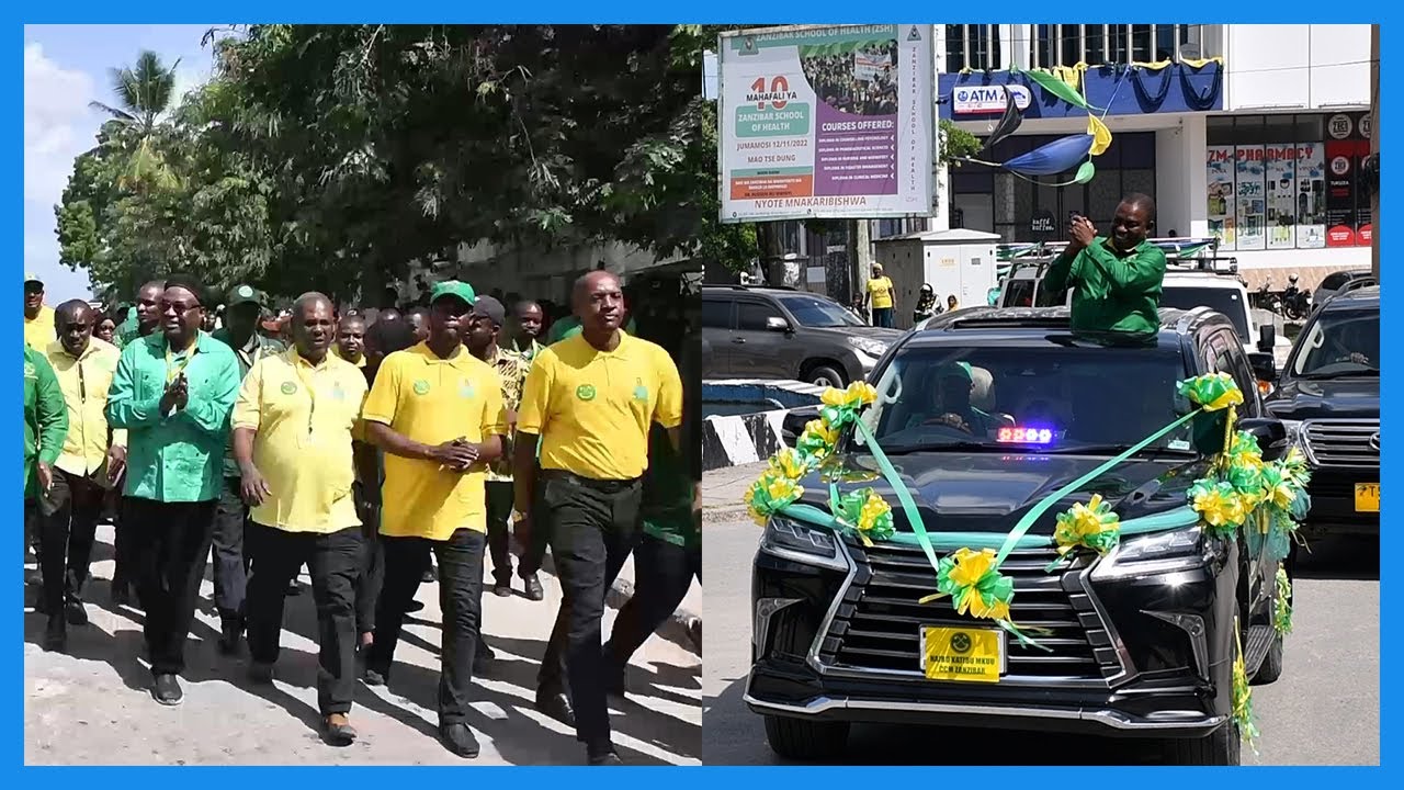 MJI WASIMAMA ZANZIBAR, MAPOKEZI YA NAIBU KATIBU MKUU CCM ZANZIBAR