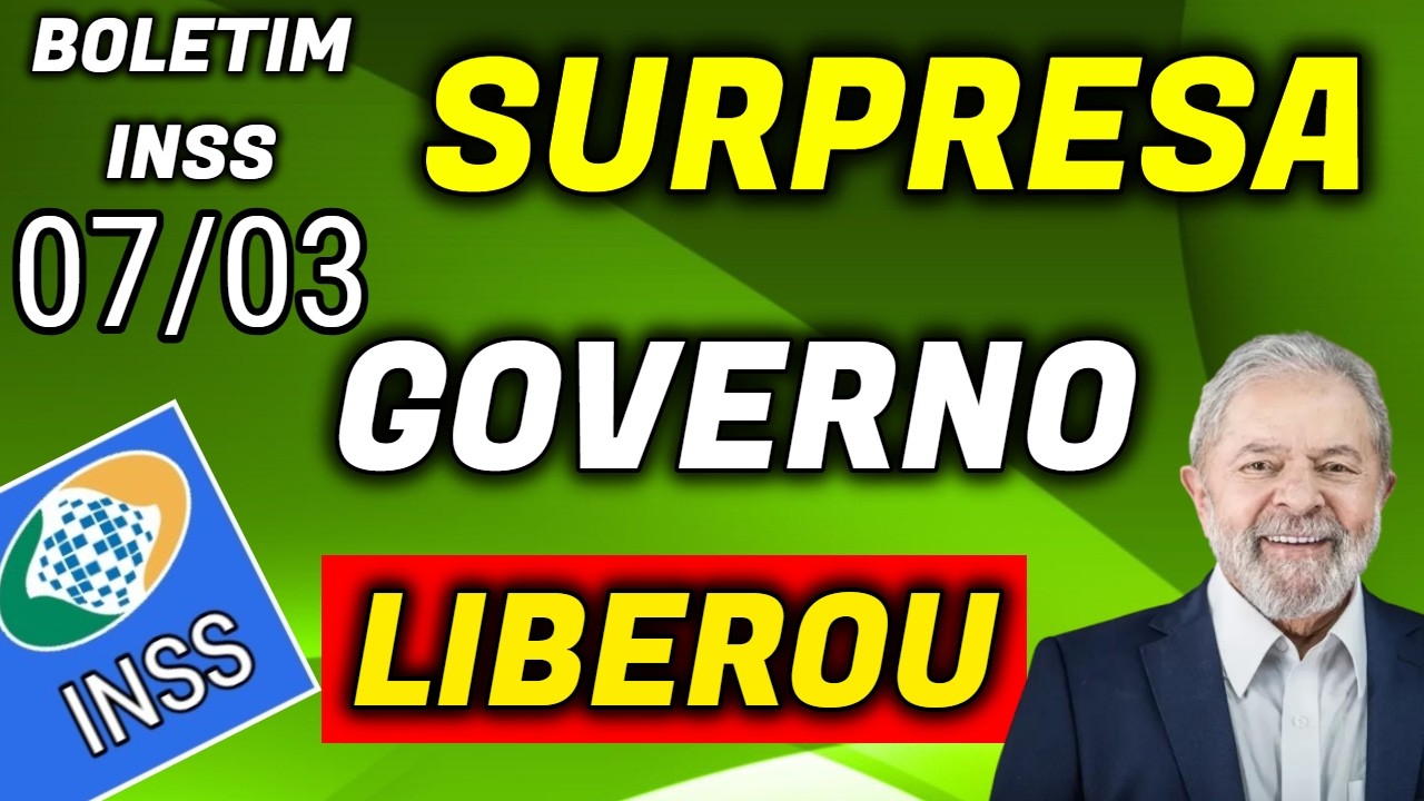 ✔️ GOVERNO DEU A ORDEM E PEGOU TODO MUNDO DE SURPRESA + NOVIDADES APOSENTADOS