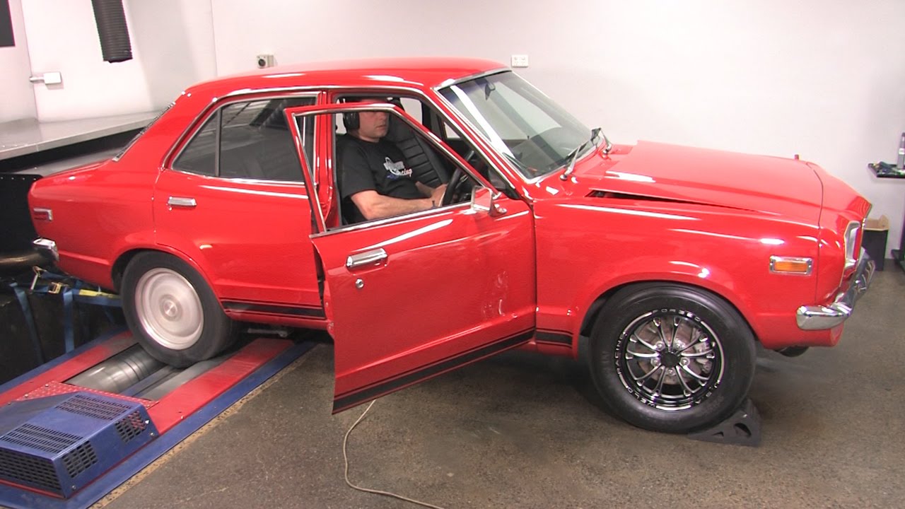 8-second Mazda RX3 dyno run - Promaz Automotive