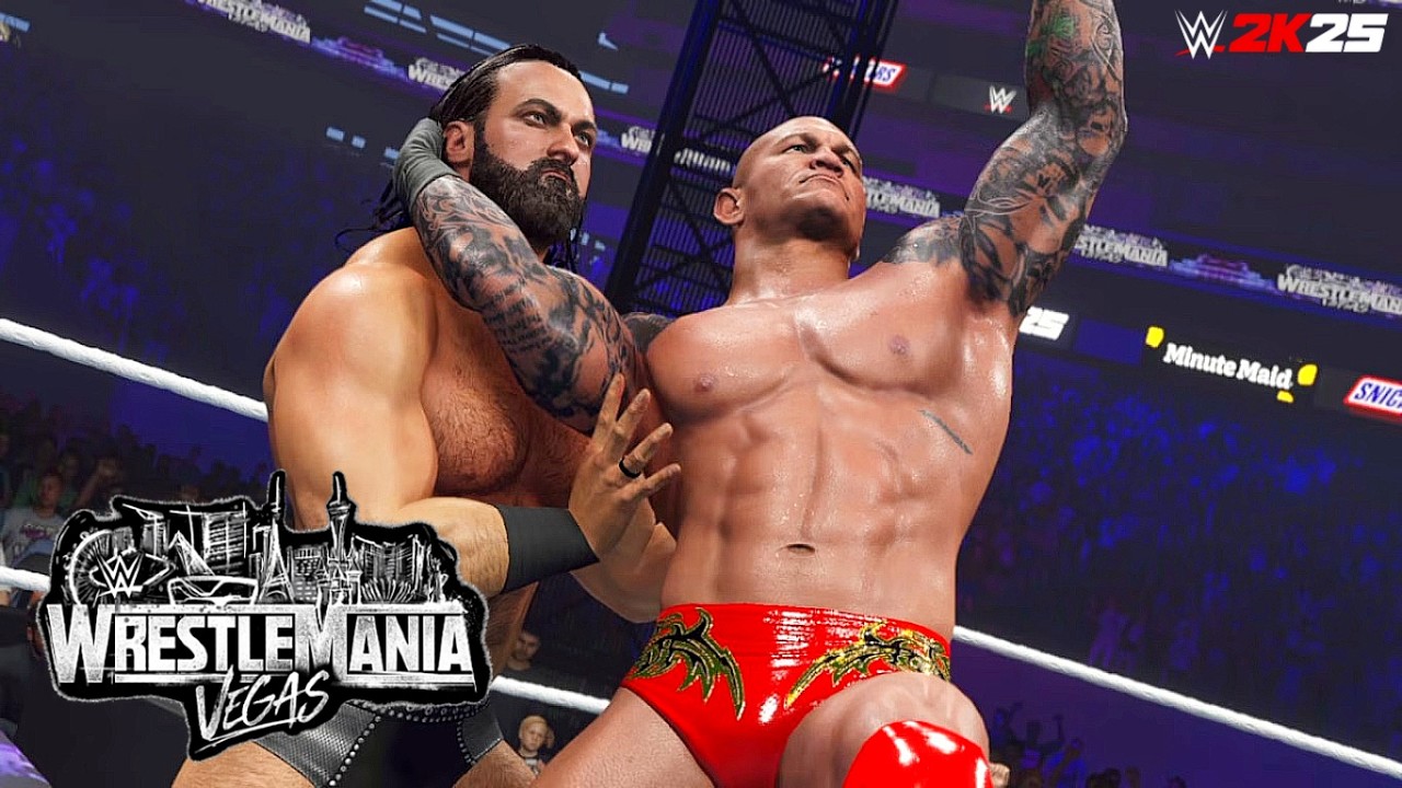 WWE 2K25: Randy Orton vs Drew McIntyre WrestleMania 42 Prediction Highlights!