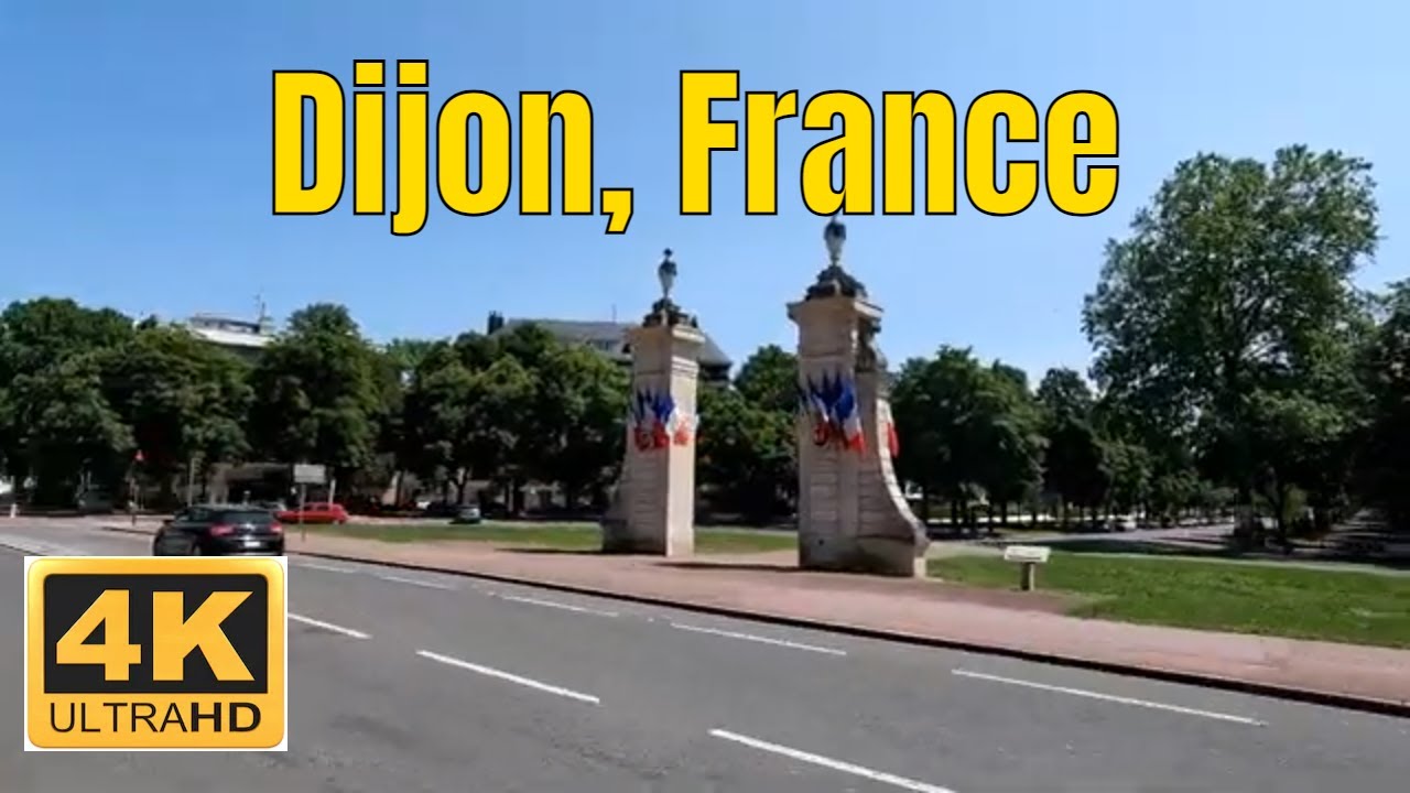 Dijon, France - Driving- French region