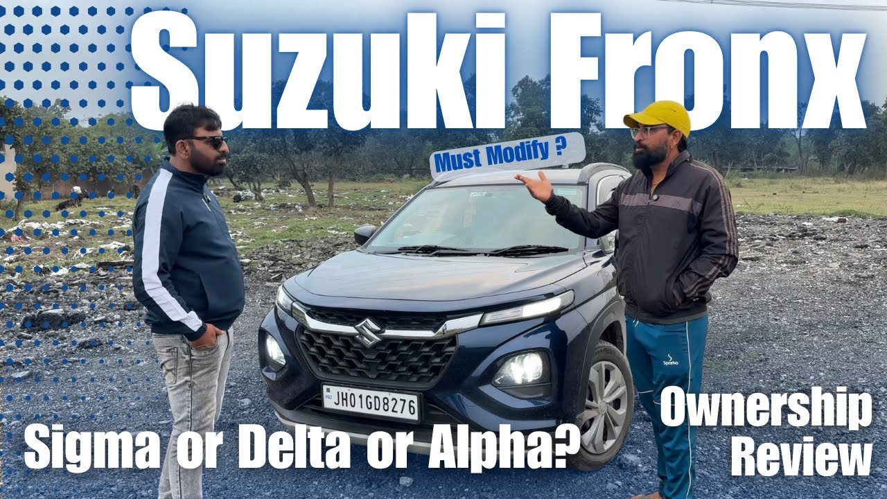 Suzuki Fronx ownership experience | fronx sigma | modification guidelines   @ScorpioNTrekker