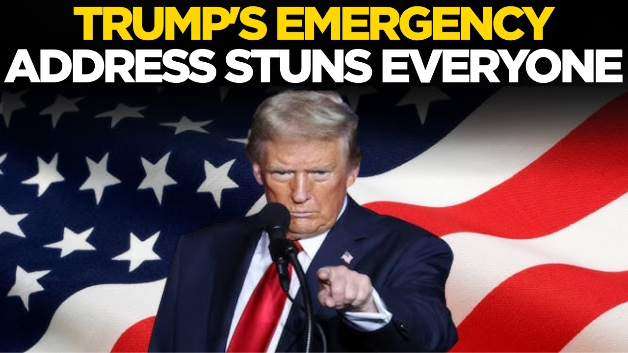 US NEWS LIVE: Trump Stuns Everyone With Urgent 24-Hour Announcement | Donald Trump Speech LIVE