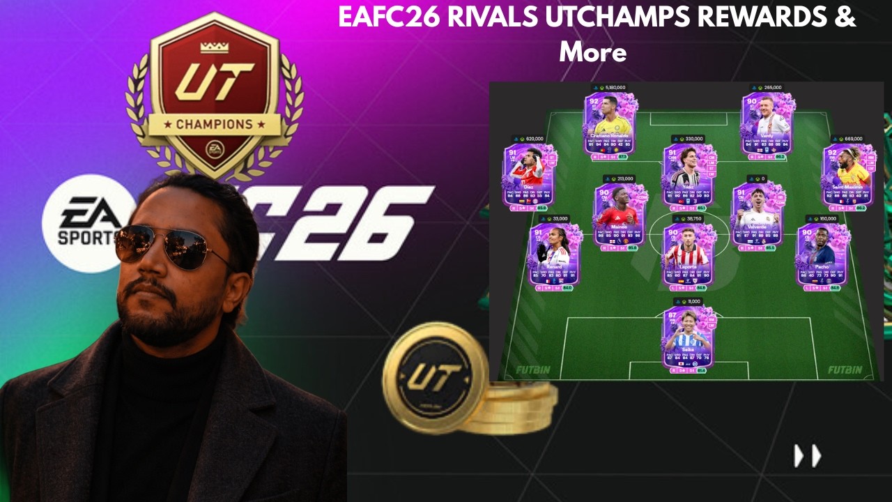 {Vertical}EAFC26 RIVALS UTCHAMPS REWARDS & More #hindustanfc #rtg #fc26 #tmrmodule #newsquad #2k26