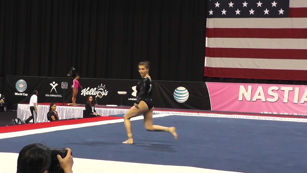 Olivia Karas – Floor Exercise – 2015 Nastia Liukin Cup