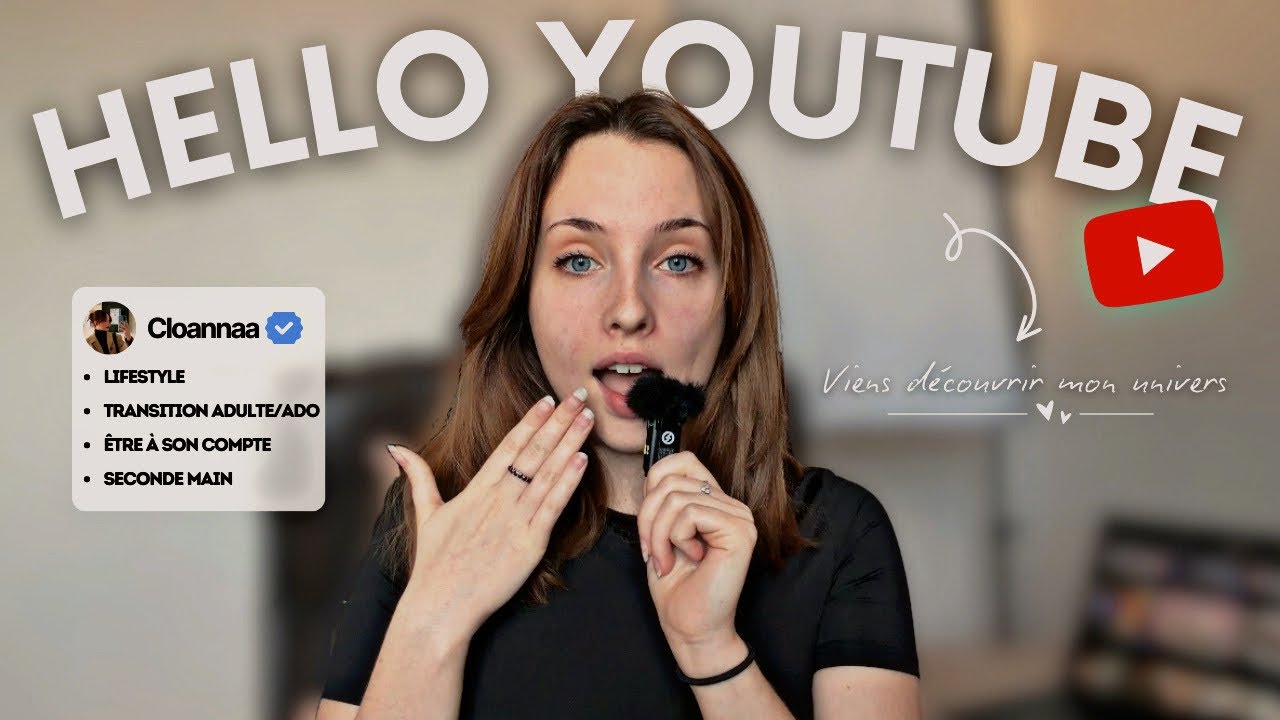 Je me lance sur YouTube 👀 | Lifestyle, vie d’entrepreneure & vivre autrement 
