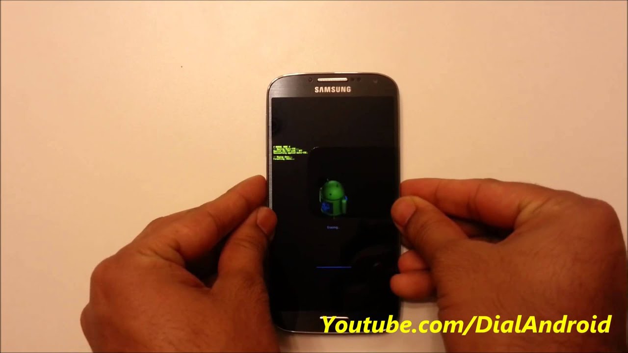 Android recovery mode in Galaxy S4