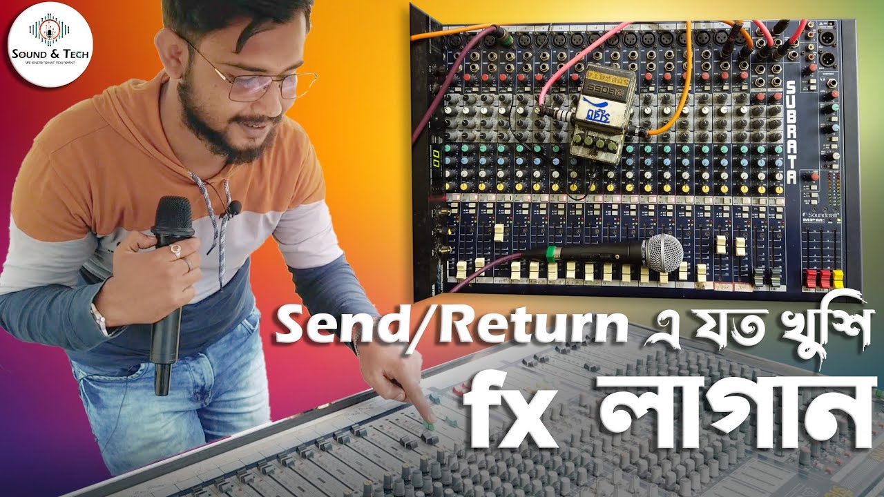 DD3 delay with alesis reverb settings ||send return -aux to chanel || MpMi soundcraft Sound&Tech