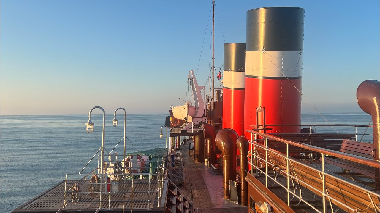 Waverley sailing in Scotland, Wales, England and Northern Ireland in May & June 2024