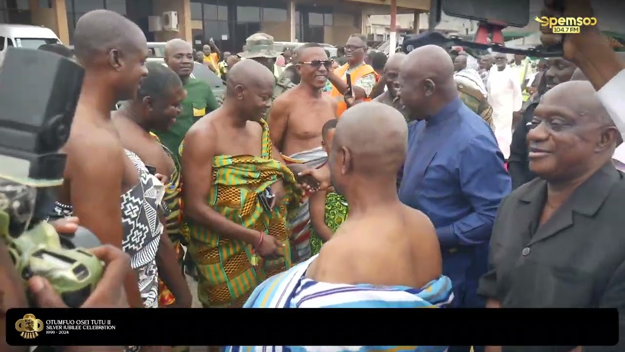 Asantehene returns from UK.