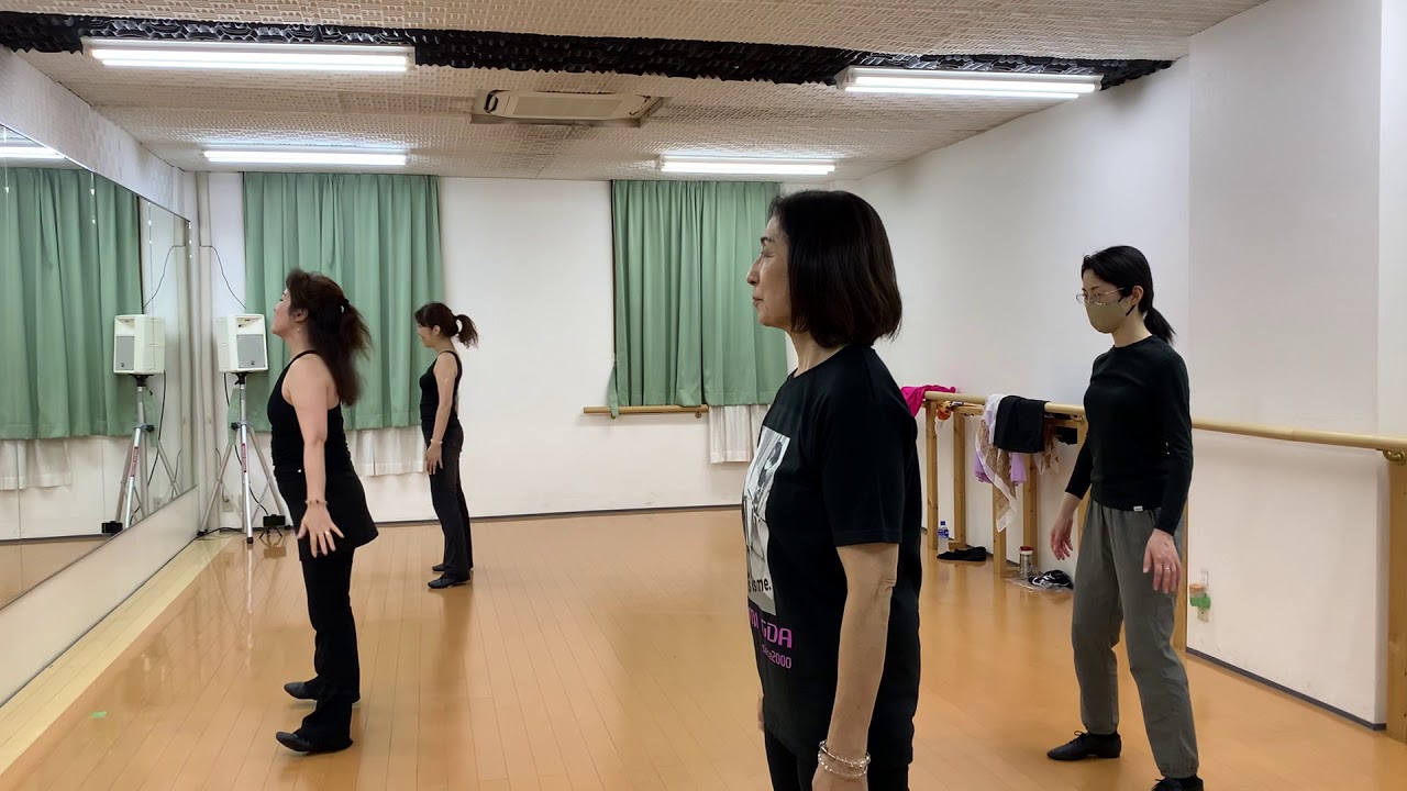 40代以上　初心者　ジャズダンス　YUMI GDA 大人　2020.12