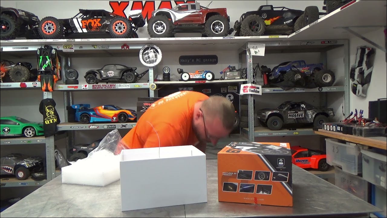 UNBOXING LA RADIO WFLY X9 A VOLANT