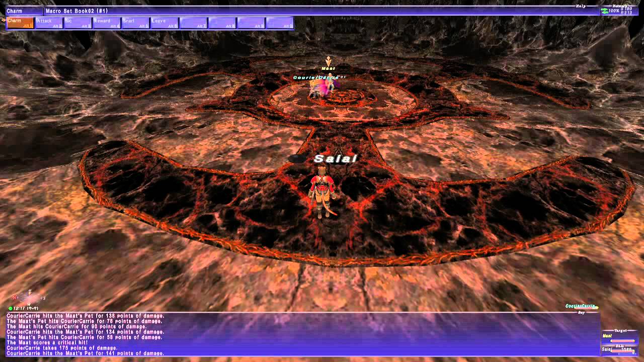 FFXI Beastmaster: Maat Fight