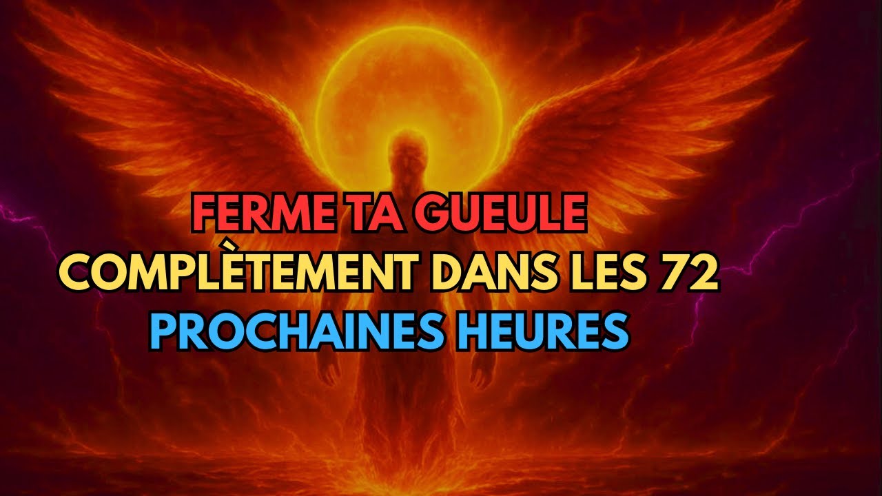 Élus :Dieu a donné une instruction taisez-vous complètement pendant les 72 prochaines heures.