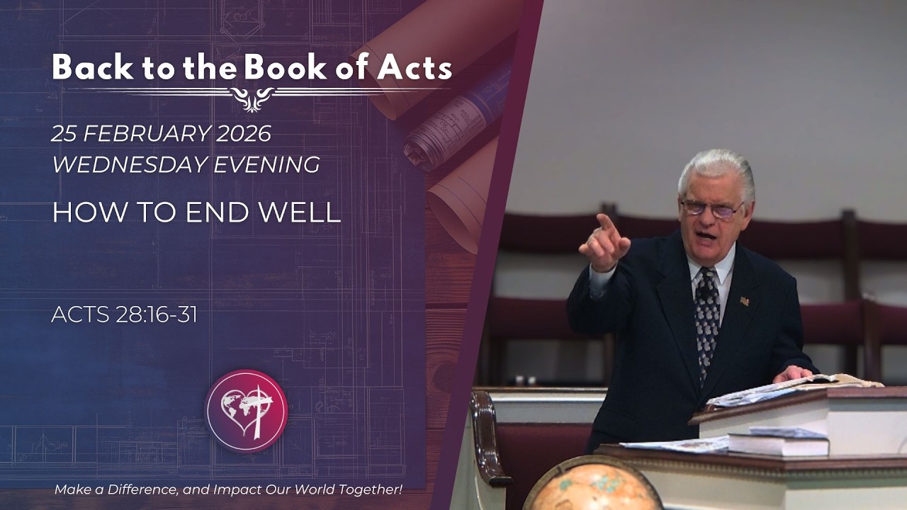 How To End Well - 25 February 2026 - Wednesday Evening - CBC Service