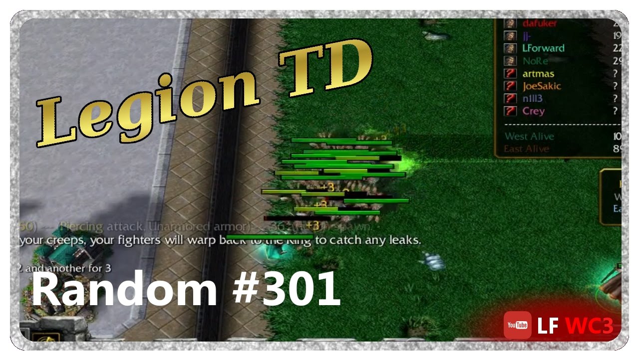 Legion TD Random #301 | Teaching Lihl Players How To Play Violets