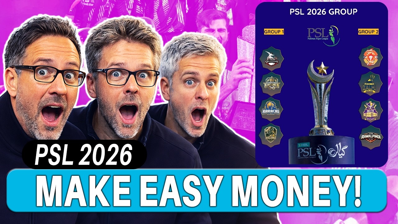 Make EASY MONEY! | PSL 2026 CHAOS | Expert Betting Secrets You Can&rsquo;t Miss!