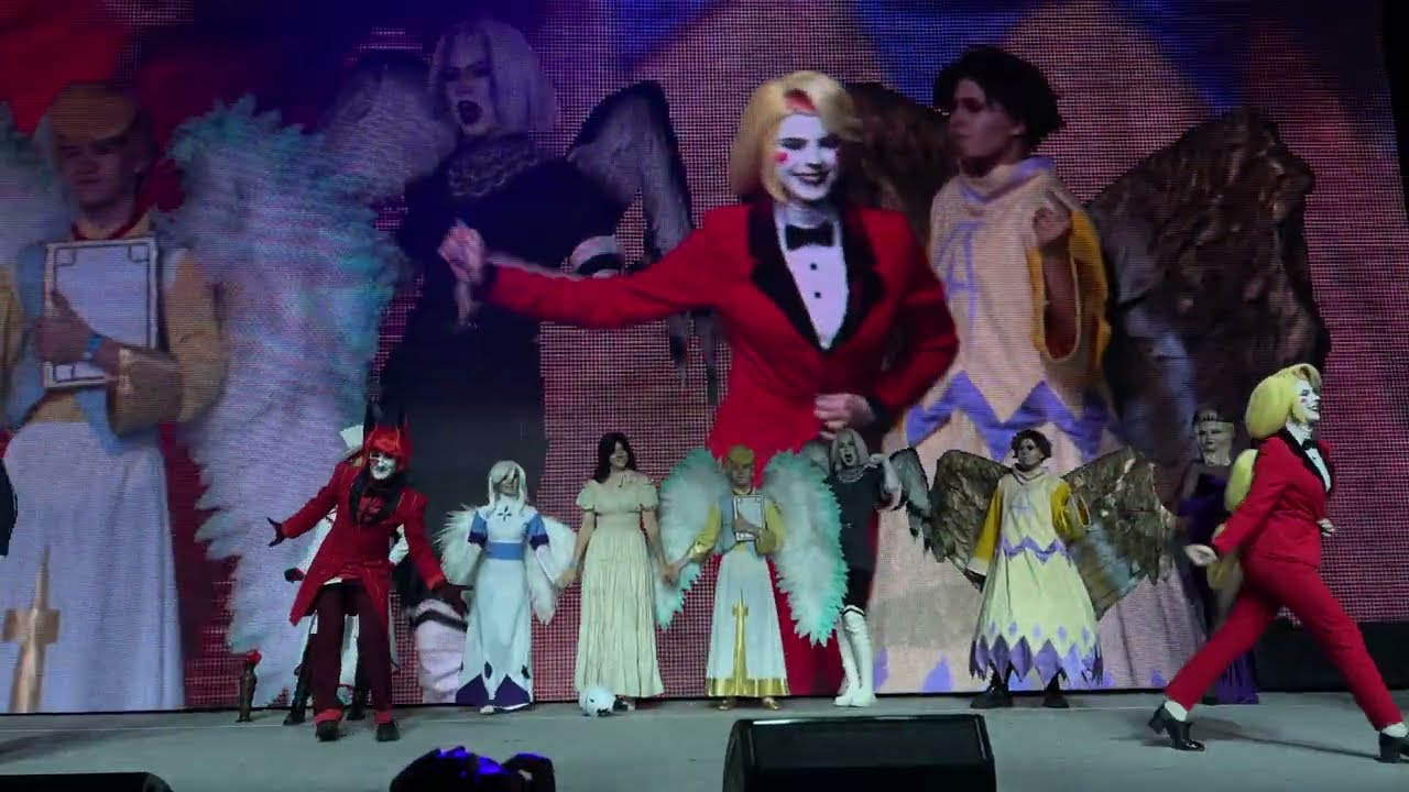 Epic Con Russia 06 октября 2024 Hazbin Hotel Чарли Энджел Аластор Люцифер Валентино Вокс Лют