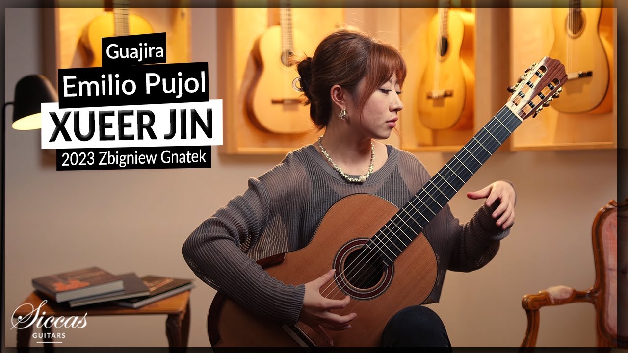 Xueer Jin plays GUAJIRA by Emilio Pujol on a 2023 Zbigniew Gnatek Classical Guitar