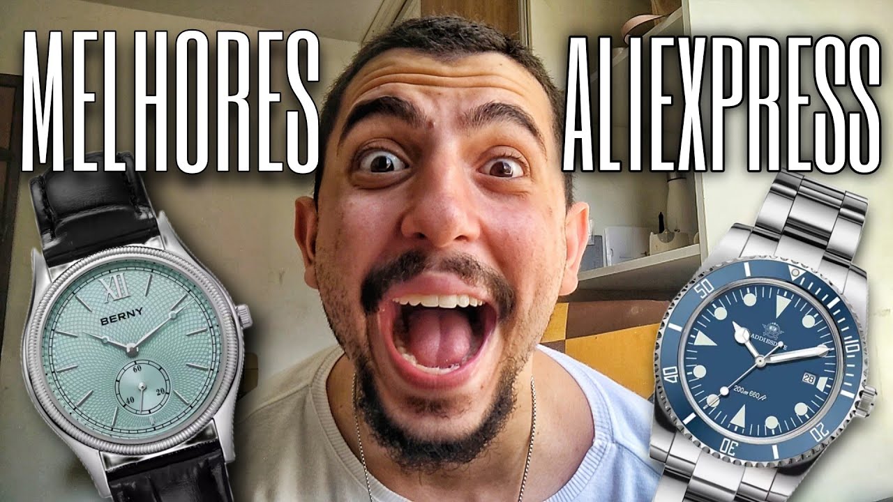 Os MELHORES Relógios do AliExpress(Valem cada centavo)!