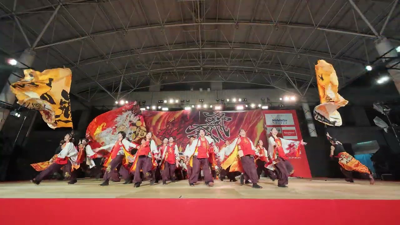 【4K/広角】肥後真狗舞〜九州がっ祭〜”決勝審査”（ふくこいアジア祭り 2024）