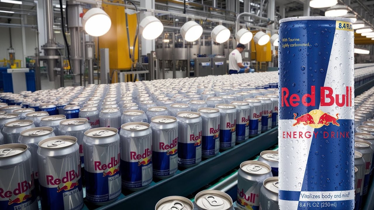 How Energy Drinks Are Made | The Secret Factory Process Behind Your Favorite Boost