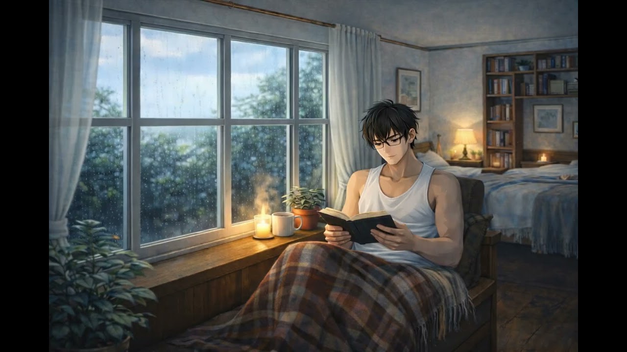 🛖 🤍 📖 📚 A Quiet, Cozy Atmosphere to Keep You Focused While Working, Reading, and Taking Things Slow