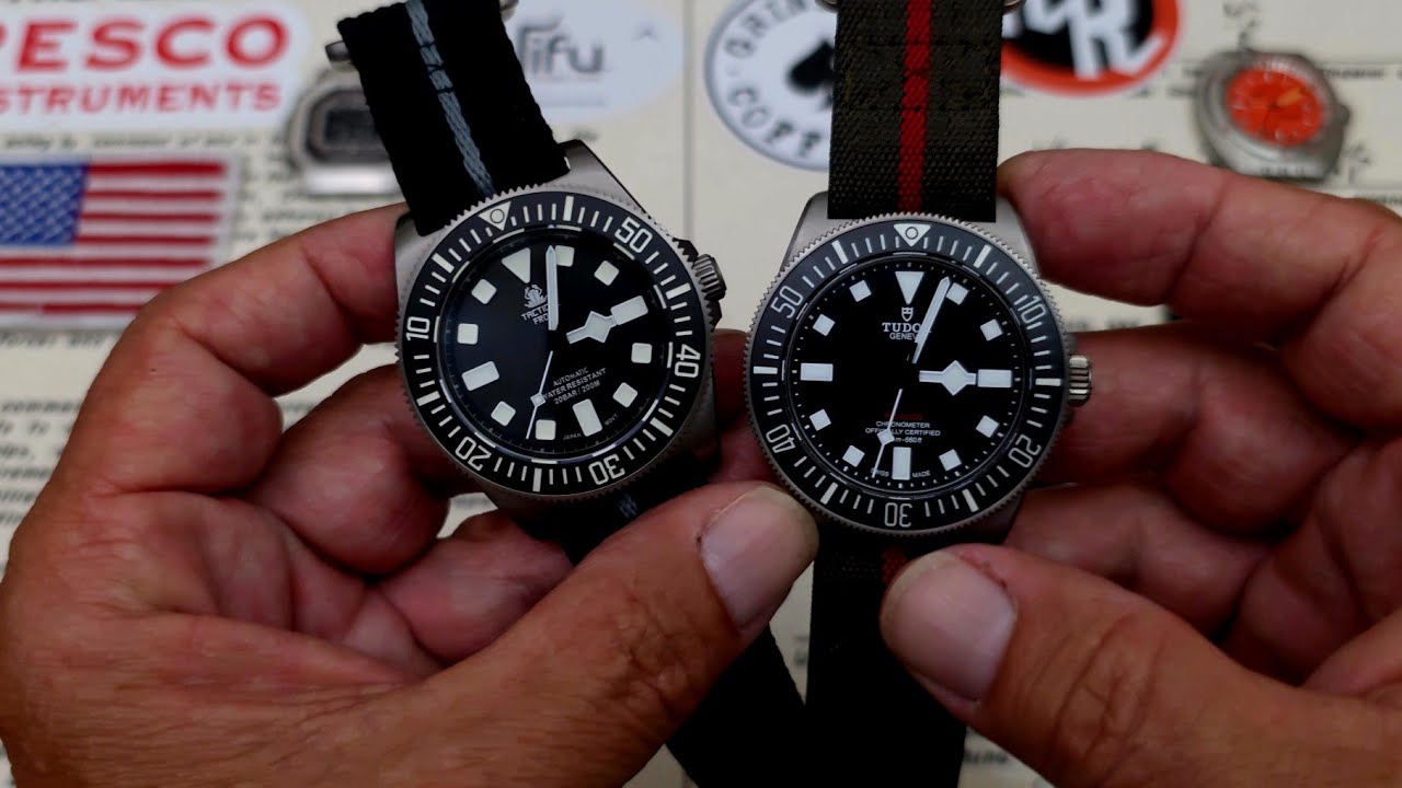 TUDOR PELAGOS FXD vs Tactical Frog FXD (knock off comparison)