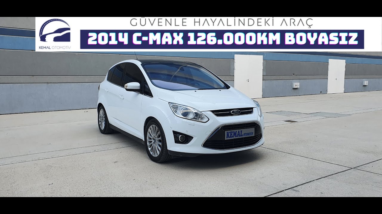(SATILMIŞTIR) KEMAL OTOMOTİV DEN 2014 FORD C-MAX TİTANİUM X | GENİŞ AİLELERE GENİŞ İÇ MEKAN...