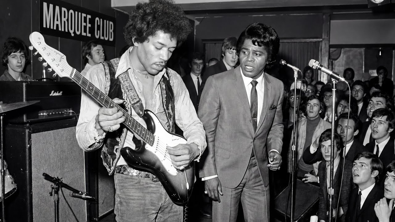 James Brown CHALLENGED Jimi Hendrix: 'That's Not Music' — What Jimi Did Made the Godfather Go SILENT