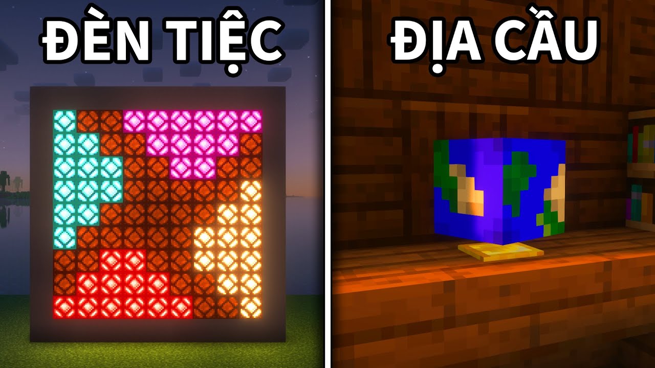24 Mẹo X&acirc;y Dựng Minecraft ĐỈNH CAO Để N&Acirc;NG TẦM Thế Giới Của Bạn