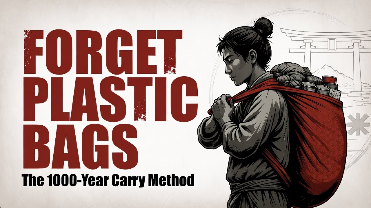 The Japanese Furoshiki Method That Carries Everything and Creates No Waste