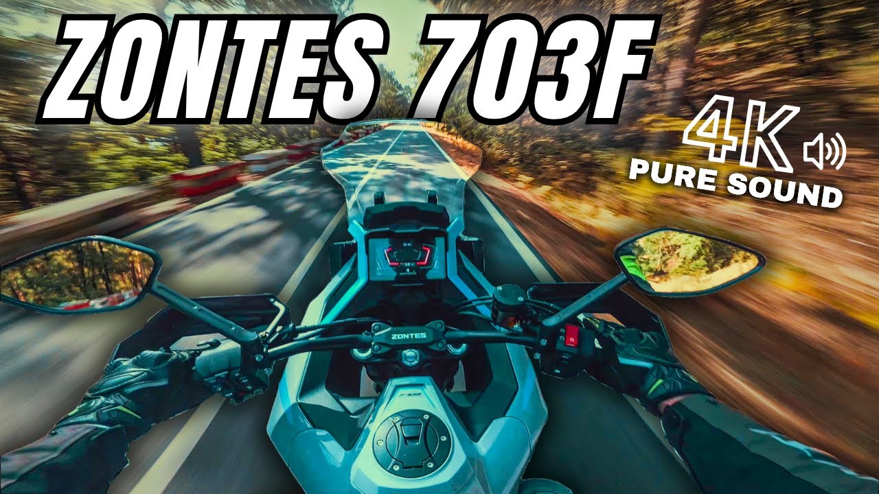 ZONTES 703F - PURE SOUND (STOCK) [4K POV]