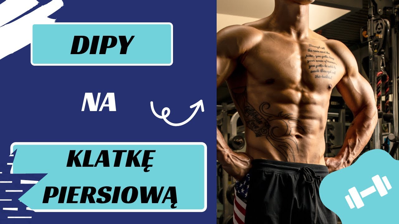 DIPY - POMPKI na PORĘCZACH 💪 WYRZEŹBIONA KLATKA PIERSIOWA !
