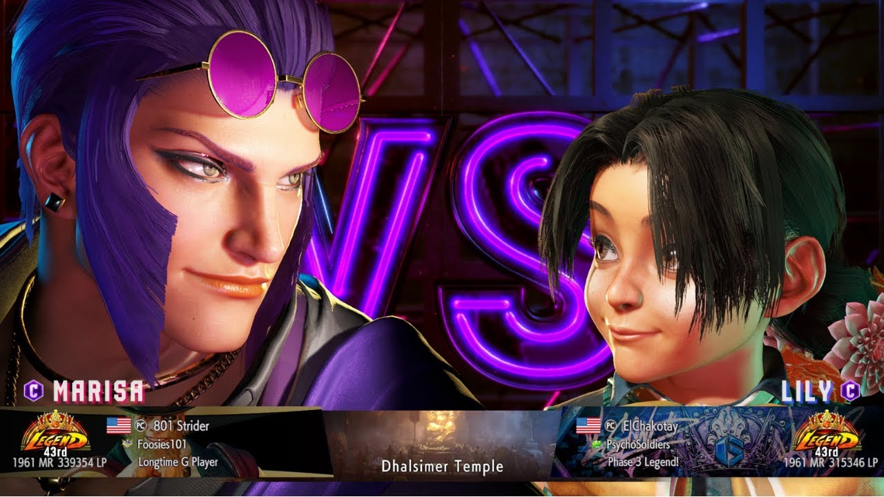 801 Strider (Marisa) vs ElChakotay (Lily) Street Fighter 6