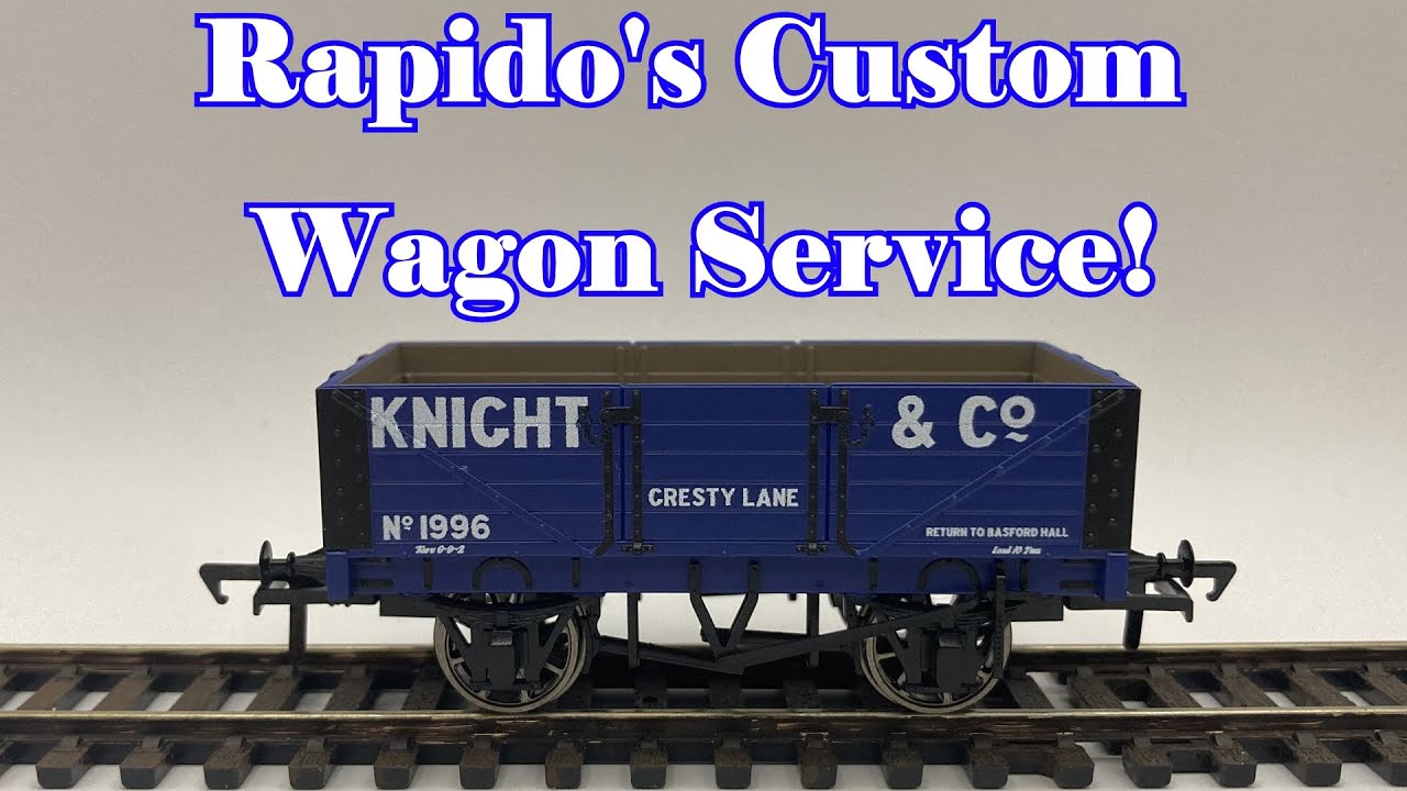 One Of A Kind! Rapido's Custom PO Wagon Service