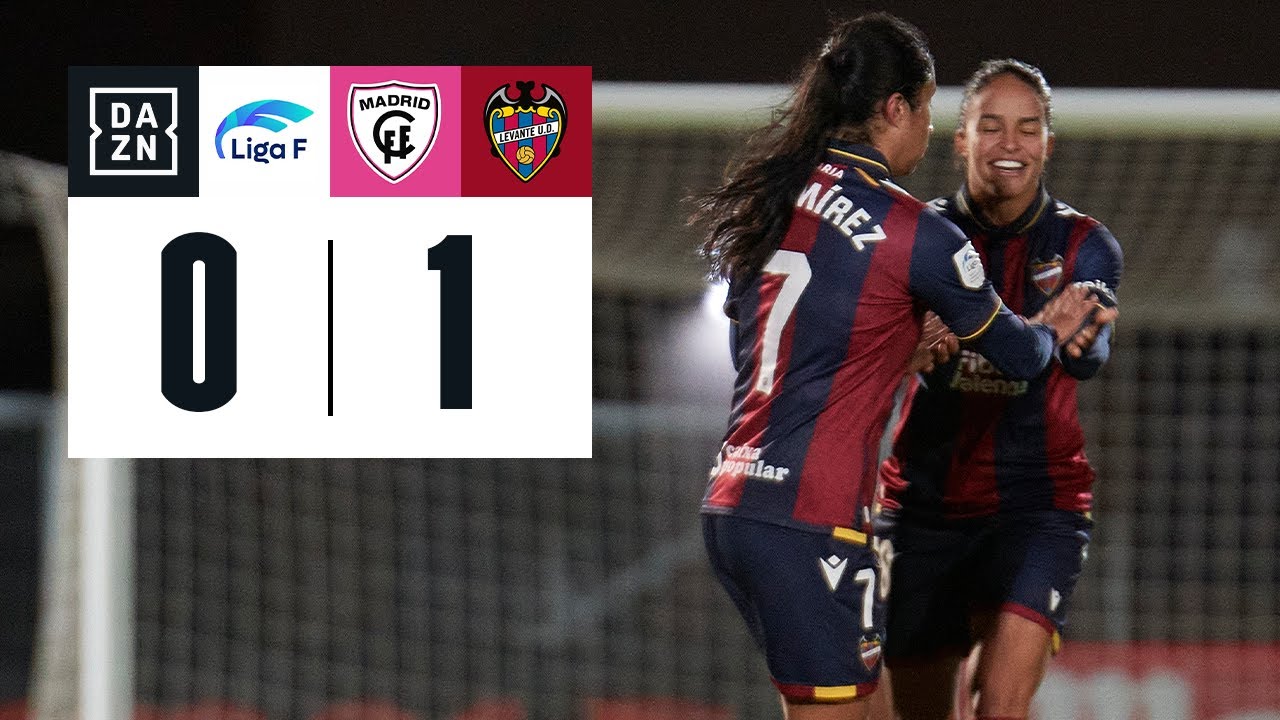 Madrid CFF vs Levante UD (0-1) | Resumen y goles | Highlights Liga F
