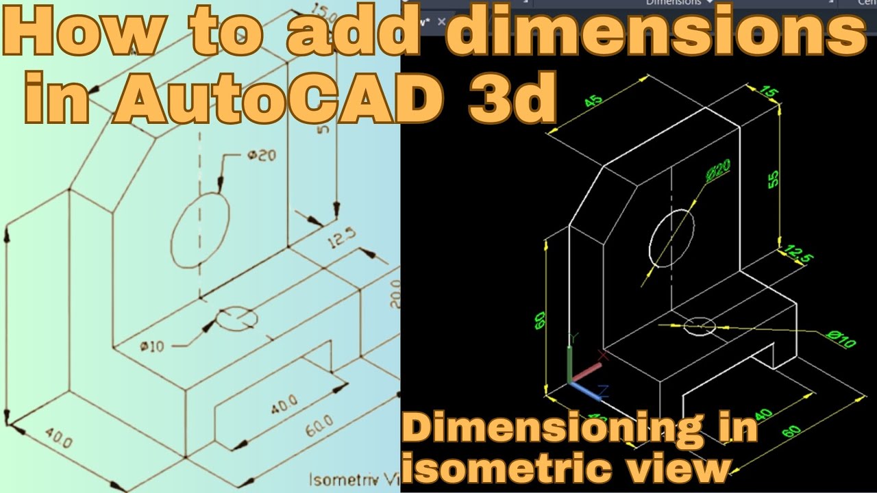 Как наносить размеры в AutoCAD 3D: пошаговое руководство