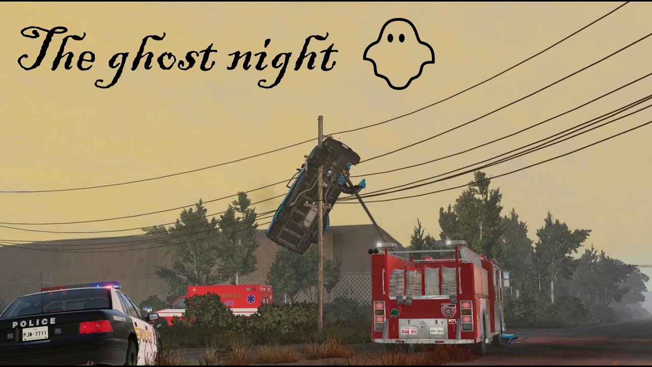 BeamNG-Halloween Special: The ghost night