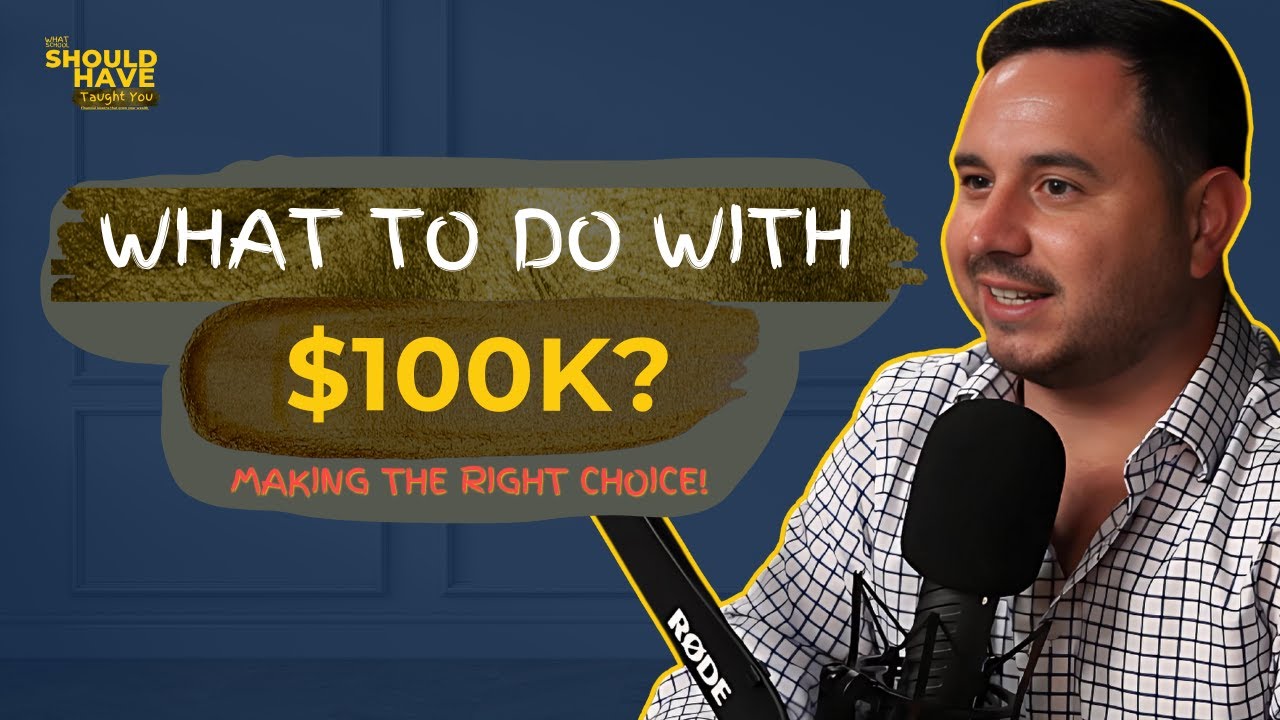 Making The Right Choice with $100k! What Should He Do With It? - With Jeremy Iannuzzelli